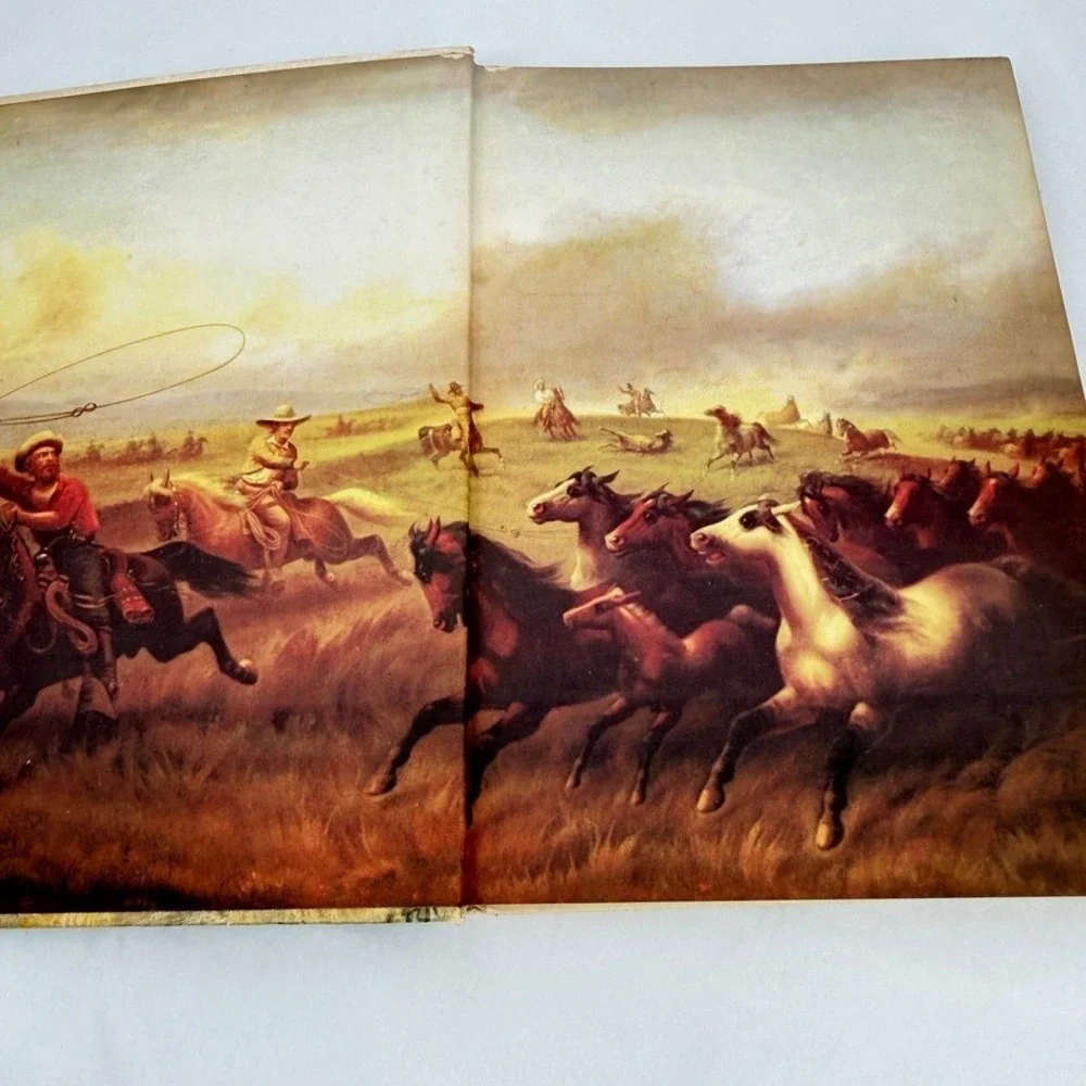 American Heritage Cowboys & Cattle Country HC Book 1st Ed Western Acceptable